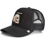 GOORIN BROS. Casquette 'Gorra goorin bros negra calavera the cancelled skull trucker cap 6' noir