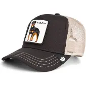 GOORIN BROS. Casquette 'Gorra goorin bros negra rottweiller bad boy trucker cap' noir