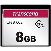 Transcend CFast 2.0 CFX602 - Carte mémoire flash - 8 Go - CFast 2.0