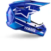 Alpinestars Casque Yamaha S-M3 Junior ECE 22.06 Blue White Glossy, Taille: YM