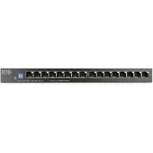 Zyxel GS1100-16ES-EU0101F 16-Port Gigabit Unmanaged Switch Slimline mit DIP Sele