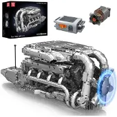 Mould King 10168 Moteur V8 – Série de moteurs
