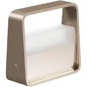Beneito Faure Bag Lampe Portable Champagne