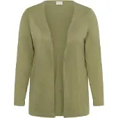 KAFFE CURVE Cardigan 'KCfarsia' pomme