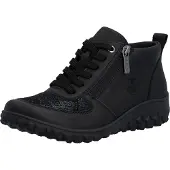 Rieker Bottines à lacets noir