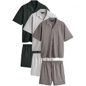 Next Tenue d'intérieur taupe / gris clair / vert foncé