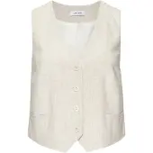 LASCANA Gilet de costume sable