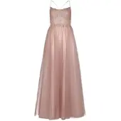 Vera Mont Robe de soirée rose ancienne