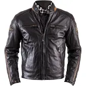 Helstons Ace Rag Veste en cuir Marron M hommes