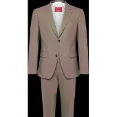 HUGO Costume deux pièces Slim en laine mélangée stretch