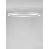 Lyora Plafonnier Motif blanc Ø 100cm