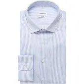 Seidensticker Chemise business 'Smart Classics' bleu clair / blanc