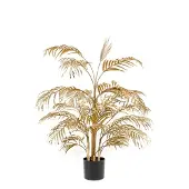 Emerald Palmier Areca artificiel 105 cm Doré