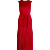 Vera Mont Robe de cocktail rouge