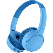 Belkin AUD012HQBL, Câble et sans fil, Musique, Casque avec microphone, Bleu