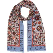 Comma casual identity Écharpe beige / opal / orange / noir