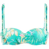 Venice beach Hauts de bikini turquoise / vert pastel / orange / blanc