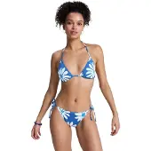 Roxy Essentials Pt Tiki Triangle Classic Ts Bikini Bleu M Femme