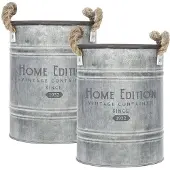 Atmosphera Pot De Fleur Jj4289 2 Unités