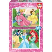 Educa Puzzle 2 x 20 - Princesses de Disney