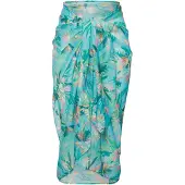 Venice beach Serviette de plage turquoise / vert / orange / rose