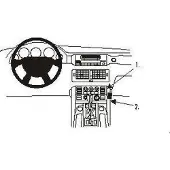 Brodit 853053 Support voiture Land Rover Range Rover, Support pour smartphone, Noir
