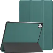 IMoshion Coque tablette Trifold pour Apple iPad Pro 12.9 (2018/2020/2021/2022) - Vert foncé