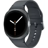 Samsung Galaxy Watch 8 3,3 cm (1.3") AMOLED 40 mm Numérique 438 x 438 pixels Écran tactile Graphite Wifi GPS (satellite)