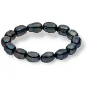 Purelei Bague 'Pearly Anxiety' bleu nuit