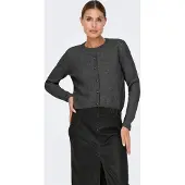 JDY Cardigan 'Chloe' gris foncé