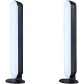 TRIO Lampe de table LED RE R55382102 GAME RGB 2x2,5 W noir set
