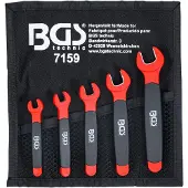 Bgs 7159 Jeu de clés mixtes VDE, 7-14 mm, 5 pièces