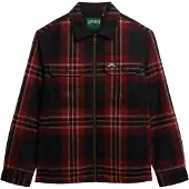 Superdry Veste mi-saison marine / rouge foncé / blanc cassé