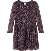 s.Oliver Robe beige clair / azur / violet foncé / rose