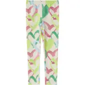 s.Oliver Leggings crème / bleu clair / pomme / rose