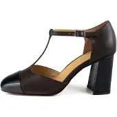 L37 HANDMADE SHOES Escarpins 'GALACTIC NIGHT' marron