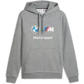 Puma Sweat-shirt 'BMW MMS Ess' bleu / azur / gris chiné / blanc