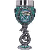 Harry Potter Goblet Slytherin Harry Potter - Ręcznie malowany puchar z stalowym wkładem