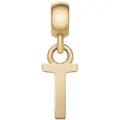 Daniel Wellington Pendentif doré lettre T Charms DW00400503