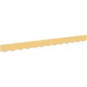 vidaXL , jupe de protection pour marquise, couleur sable, 431 x 20 cm, polyester