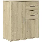 vidaXL Sideboard chêne Sonoma 60x31x70 cm Matériau dérivé du bois
