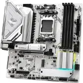 Asrock B850M Steel Legend WiFi AM5 mATX HDMI/DP DDR5 - AMD Sockel AM5 (Ryzen Zen4) - Micro/Mini/Flex-ATX (90-MXBS2-A0UAYZ)