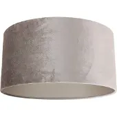 Steinhauer - abat-jour - Shade - argent - velours tissu - Ø 40cm - E27 - K1068GS