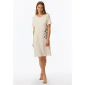 Schiesser Chemise de nuit ' Nightwear ' crème