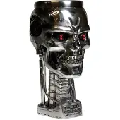 Ginza.se Calice de - 2 - Tête T-800 - pour Indifférent - couleur argent - Taille Standard