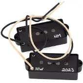 Lollar Split Coil High Wind micro PB, noir