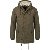 Brandit Marsh Lake Teddy Coat Vert L Homme