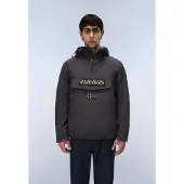 Napapijri Veste mi-saison 'Rainforest' beige / gris foncé / rouge foncé / noir