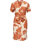 Object Robe-chemise 'OBJJacira' mastic / homard