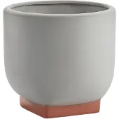 Serax Rosamar Pot de Fleurs Grey|Orange | 03
